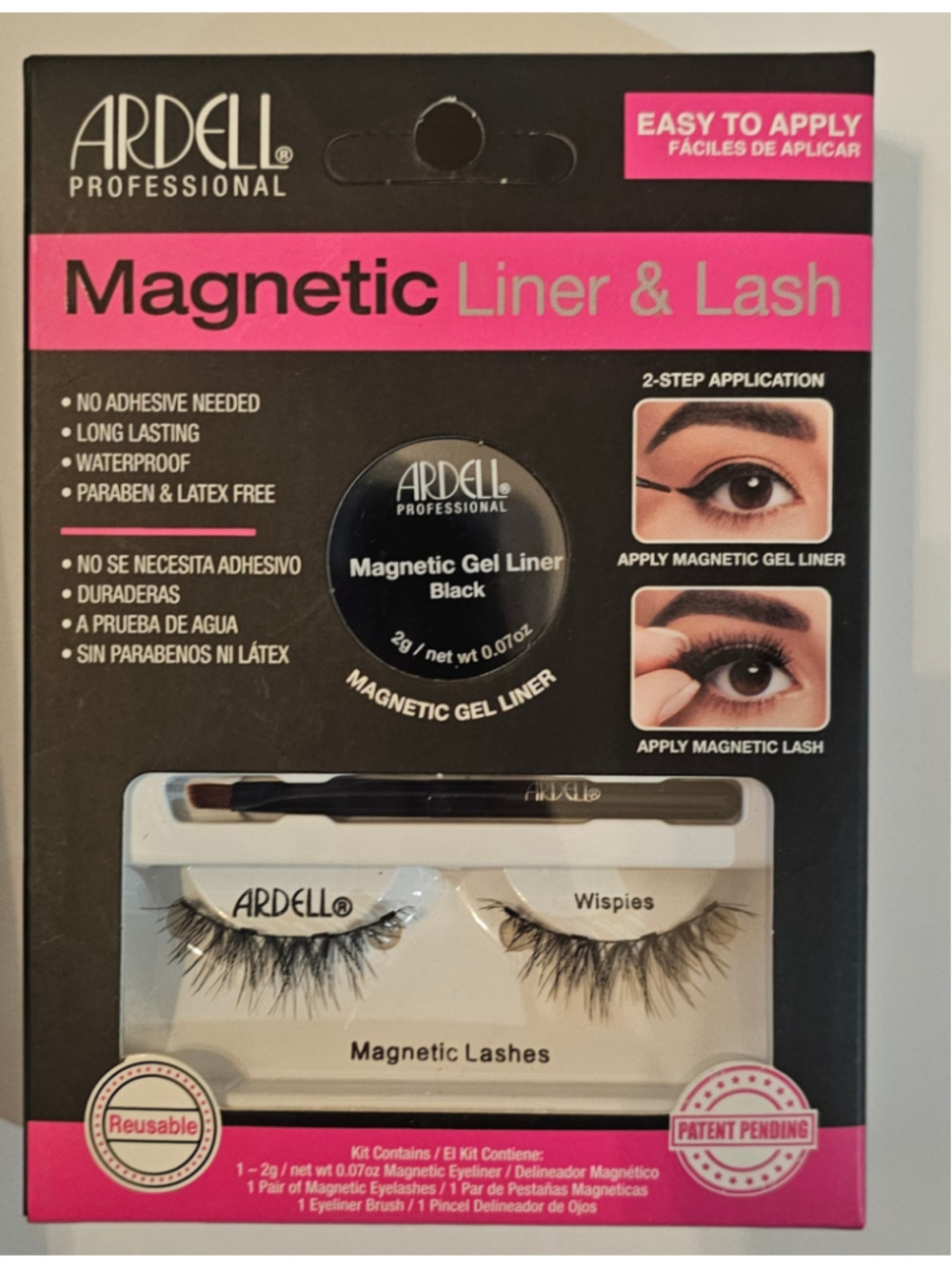 Women's Ardell Magnetic Liner & Lash Kit, One Size, Black